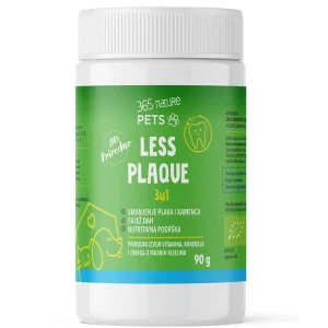 365 NATURE Pets LESS PLAQUE, prah za oralnu njegu pasa i mačaka, 90g