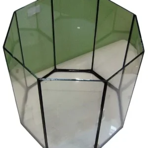 Akvarij stakleni 8-kutni
