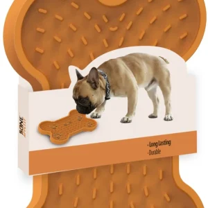ALL FOR PAWS Bone Appetit Lick Mat Tasty Bone S, 20x14x1,5cm