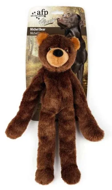 ALL FOR PAWS Classic Michel Bear s konopcem, 40x17x10cm