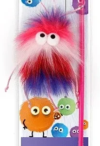 ALL FOR PAWS Furry Ball Fluffer Mahalica sa zvončićem, 115,5cm, crvena