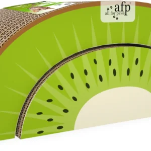 ALL FOR PAWS Green Rush Grebalica Kivi, kartonska, 45x21x18cm, 2komada
