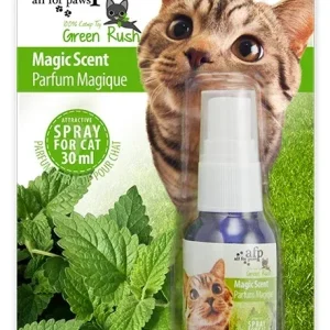 ALL FOR PAWS Green Rush Magic Scent Miris u spreju, s catnipom, 30ml