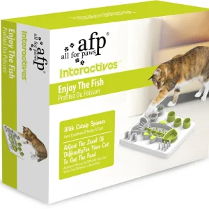 ALL FOR PAWS Interactives Enjoy The Fish Hranilica za sporo hranjenje, 30x23x5cm