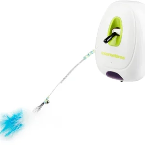 ALL FOR PAWS Interactives Jumping Wand Mahalica osjetljiva na pokret s držačem