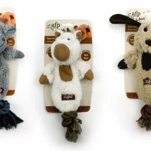 ALL FOR PAWS Lamb Cuddle Rope s konopom, 32x17x5cm, razni likovi