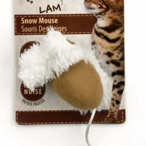 ALL FOR PAWS Lamb Snow Mouse s catnipom, 5cm, razne boje