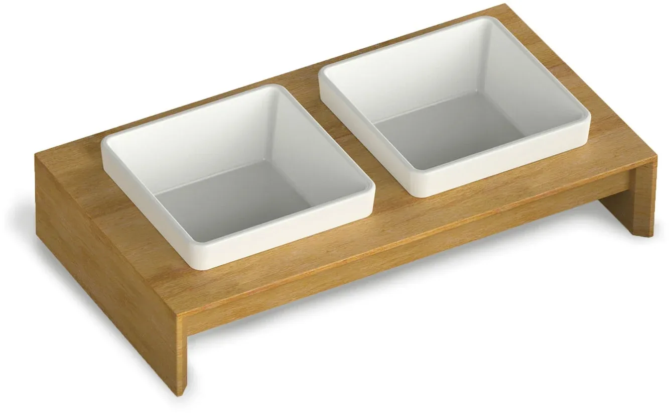 ALL FOR PAWS Liftstyle4Pets Double Dinner Set zdjelica, 2x200ml
