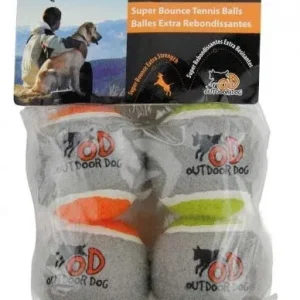 ALL FOR PAWS Outdoor Dog Ballistic Handle Ball, 15cm, razne boje