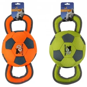 ALL FOR PAWS Outdoor Dog Ballistic Handle Ball, 35cm, razne boje