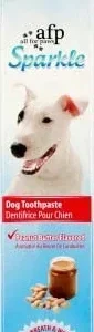 ALL FOR PAWS Sparkle Zubna pasta za pse, okus kikiriki maslaca, 60g