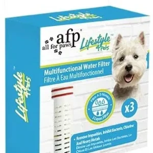 ALL FOR PAWS Zamjenski filter za Purefect Pet fontanu, omekšavanje vode, 3kom