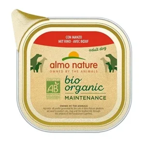 ALMO NATURE Bio Organic Maintenance, s govedinom, pašteta za pse, 100g