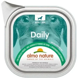 ALMO NATURE Daily, s janjetinom i krumpirom, pašteta za pse, 100g