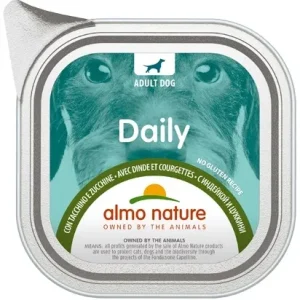 ALMO NATURE Daily, s puretinom i tikvicom, pašteta za pse, 100g