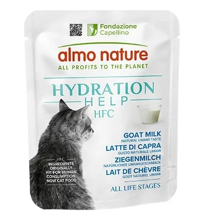 ALMO NATURE HFC Hydration Help kozje mlijeko, vrećica, 50g