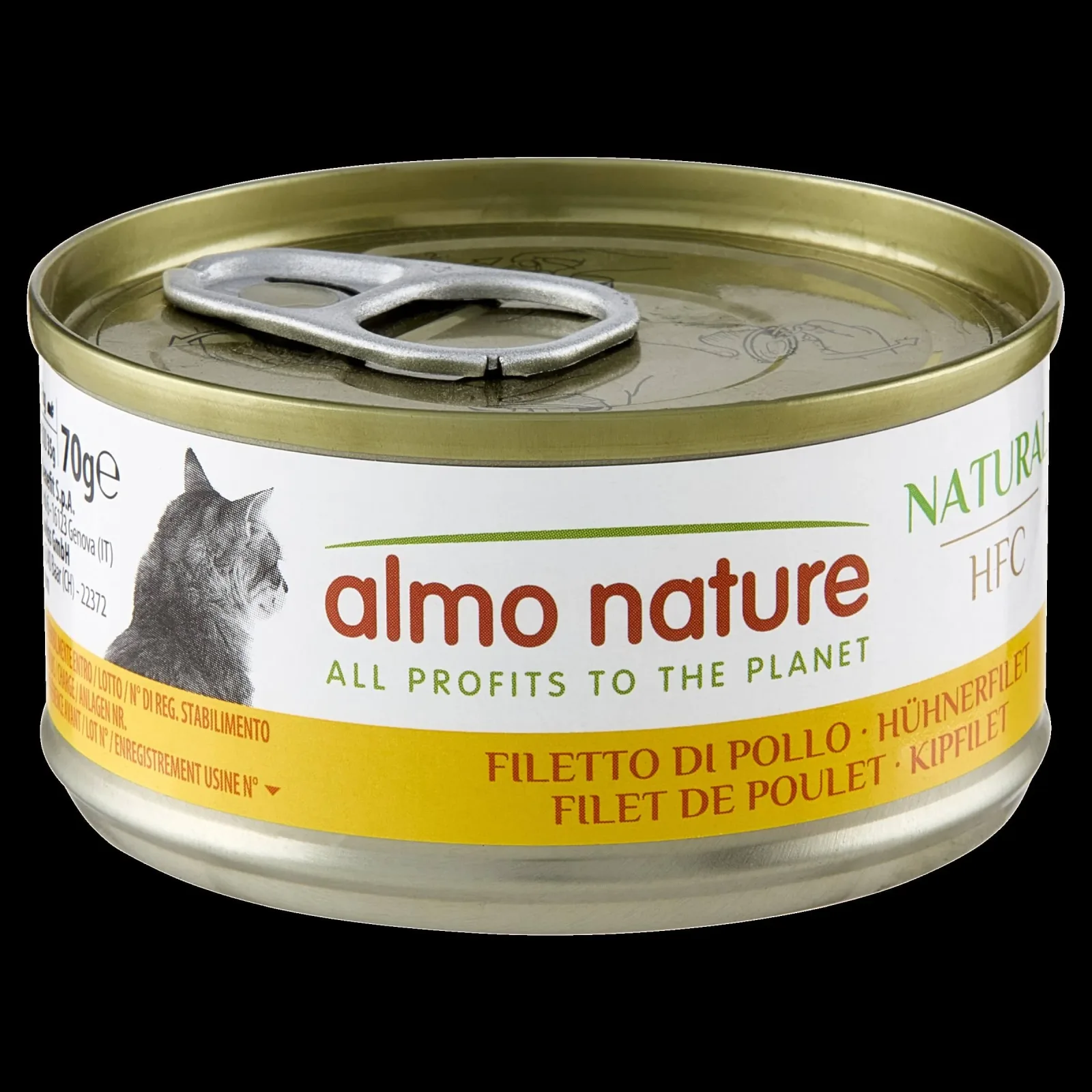 ALMO NATURE HFC Natural, pileća prsa, konzerva za mačke, 70g
