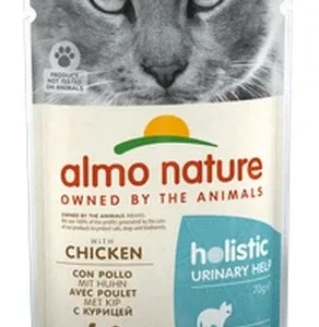 ALMO NATURE Holistic Urinary Help, s piletinom, vrećica za mačke, 70g