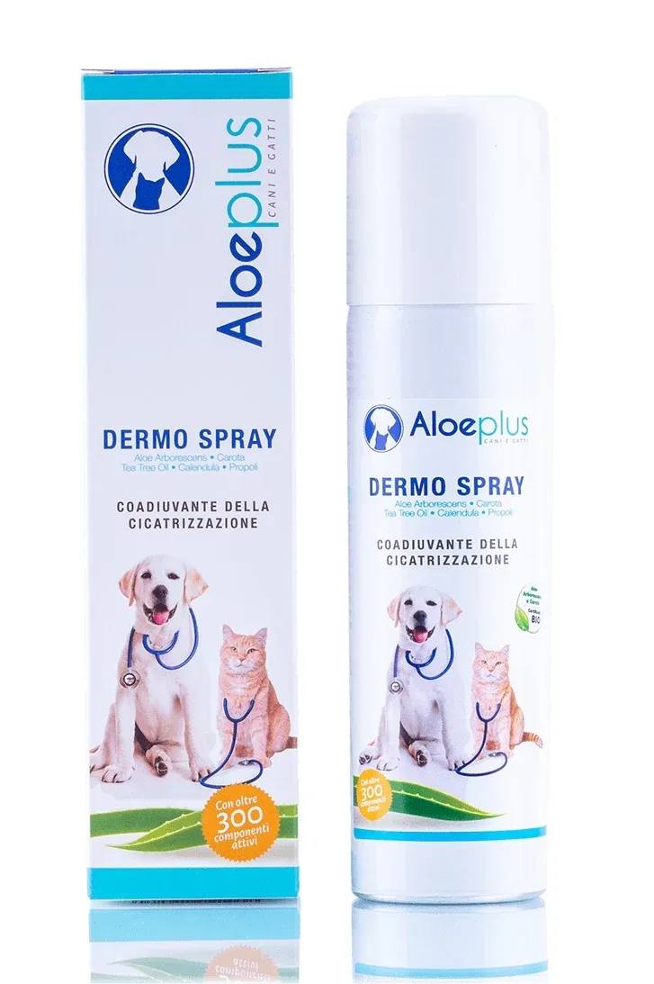 ALOEPLUS Dermo sprej, za pse i mačke, 100 ml