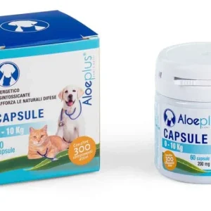 ALOEPLUS Kapsule za imunitet mačke i pse tjelesne mase do 10 kg, 60tbl