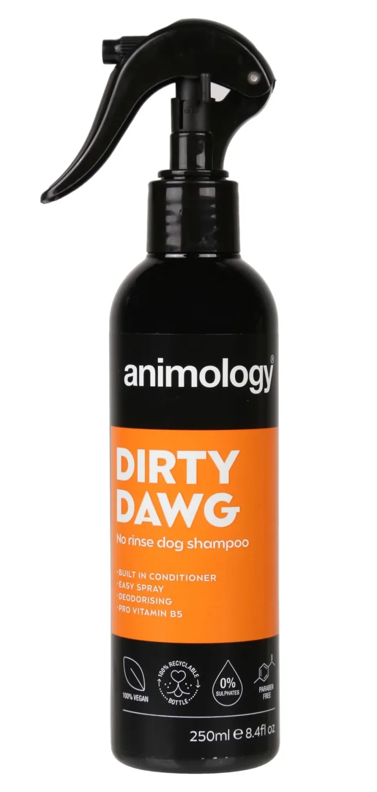 ANIMOLOGY Dirty Dawg, šampon za pse u spreju, bez ispiranja, 250ml