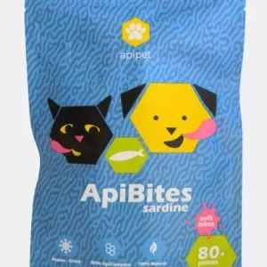 APIBITES Prirodne poslastice za pse i mačke s propolisom, sardina, 40g