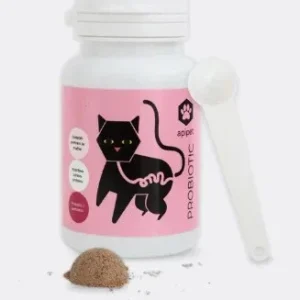 APICAT Probiotic, prah za probavnu ravnotežu mačaka, 60g