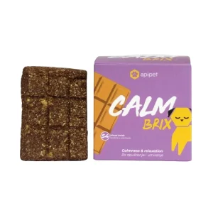 APIPET Brix Calm, poslastica i dodatak prehrani za pse, 54 kom, 174g