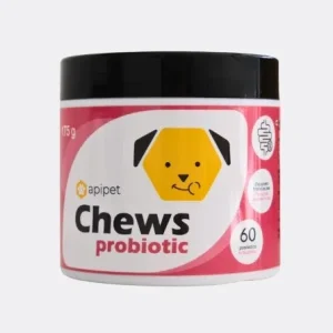 APIPET Chews Probiotic, poslastice za uravnoteženu probavu psa, 175g