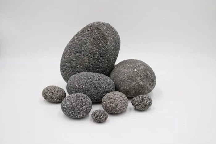 AQUADECO Zen Pebble M,okrugli lava kamen,9-12cm