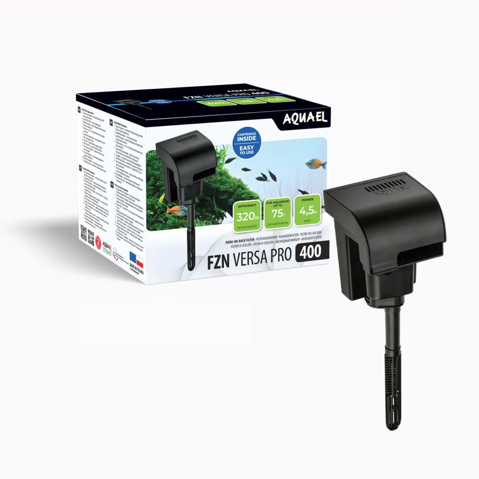 AQUAEL FZN PRO 400 Vanjski filter za akvarij 10-75l