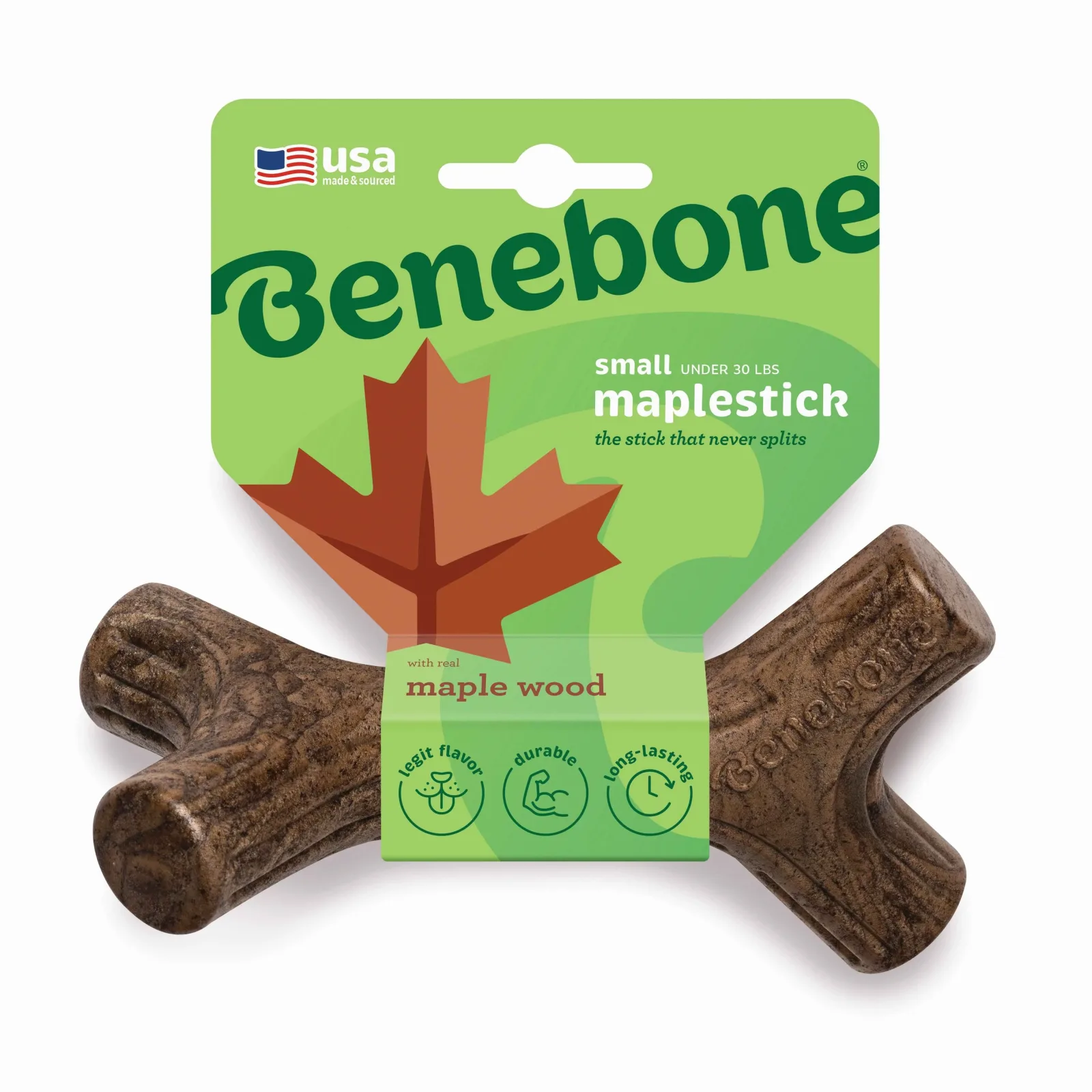 BENEBONE Igračka za pse Maplestick, aroma javora - Image 2