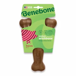 BENEBONE Igračka za pse Wishbone, aroma slanine