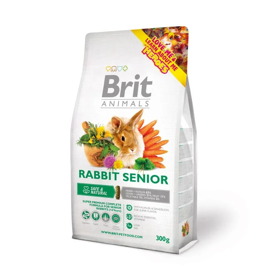 BRIT ANIMALS Rabbit SENIOR, potpuna hrana za starije kuniće - Image 2