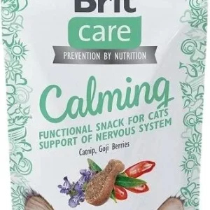 BRIT CARE Calming, funkcionalna sočna poslastica s catnipom, bez žitarica, 50g