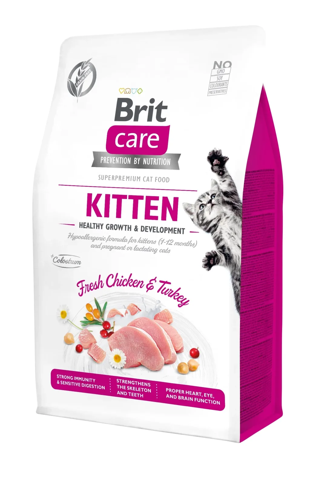 BRIT CARE Cat KITTEN Healthy Growth&Development, bez žitarica - Image 2
