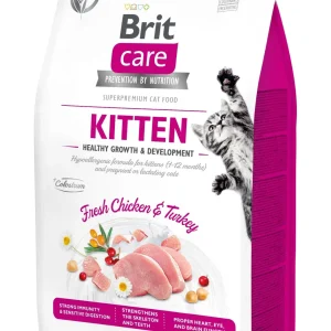 BRIT CARE Cat KITTEN Healthy Growth&Development, bez žitarica
