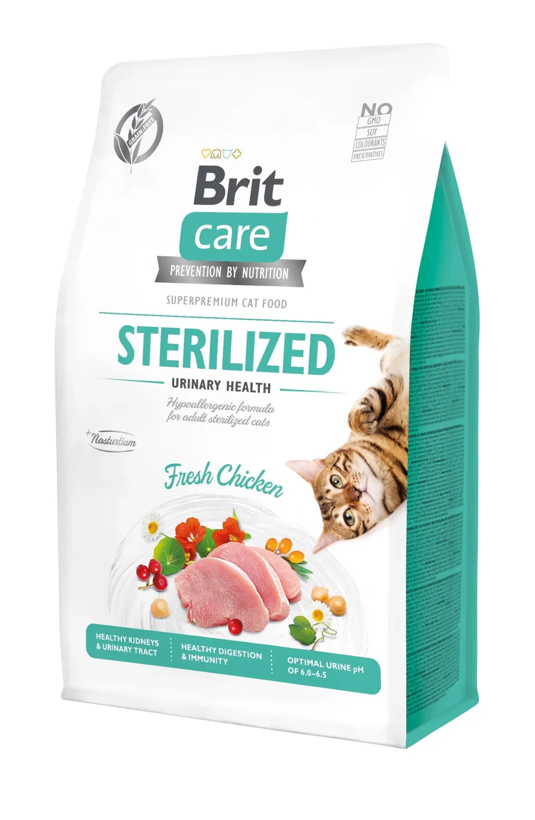 BRIT CARE Cat Sterilized Urinary Health, bez žitarica - Image 2