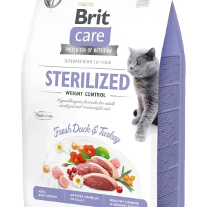 BRIT CARE Cat Sterilized Weight Control, bez žitarica