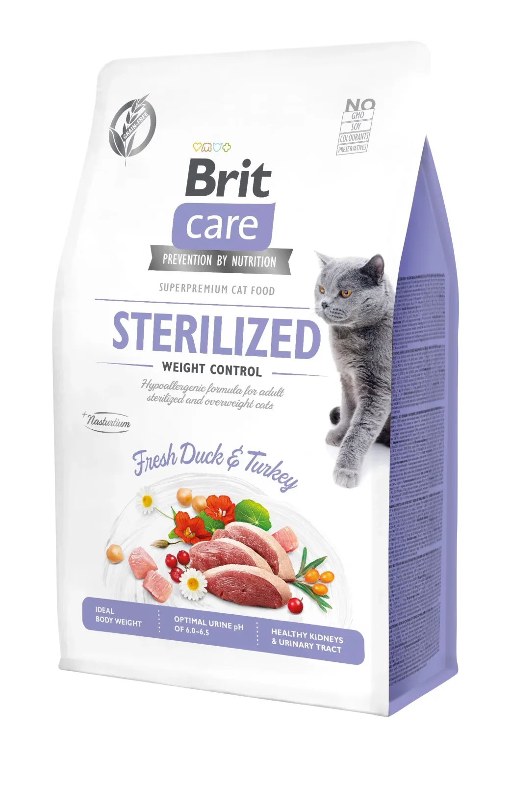 BRIT CARE Cat Sterilized Weight Control, bez žitarica - Image 2