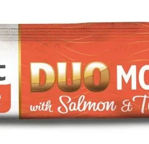 BRIT CARE Creamy Duo Mousse, s lososom i tunom, 4x14g