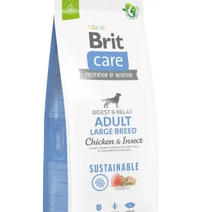 BRIT CARE Digestion & Relax Sustainable Large breed, piletina s insektima