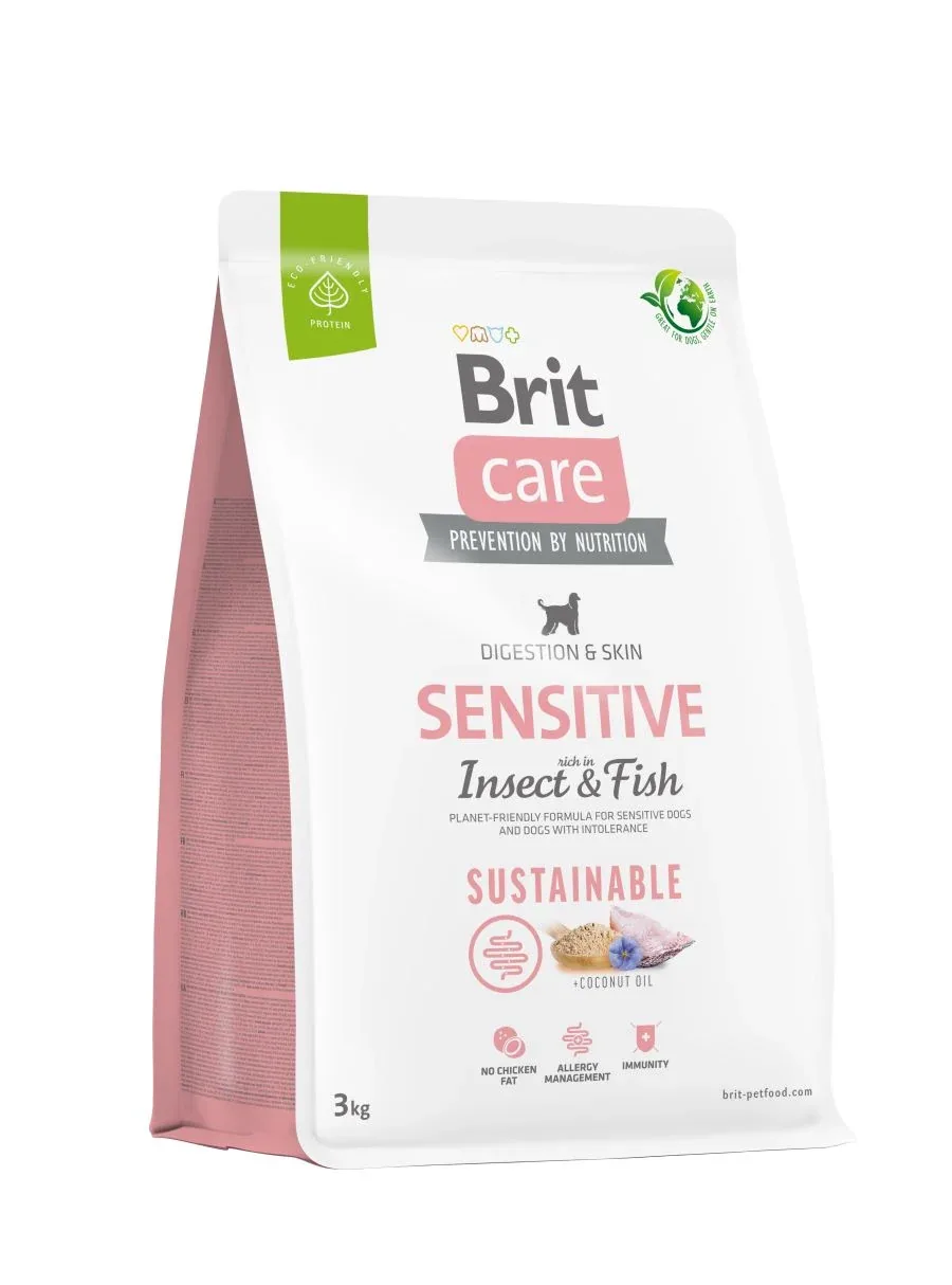 BRIT CARE Digestion & Relax Sustainable Sensitive, bogato insektima i ribom - Image 2