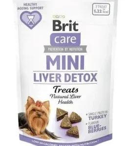 Brit Care Dog Mini treats LIVER DETOX, 50 g