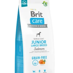 BRIT CARE Grain-free Skin&Coat Large Breed JUNIOR, losos i krumpir, bez žitarica