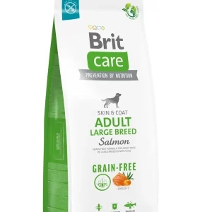 BRIT CARE Grain-free Skin&Coat Large Breed, losos i krumpir, bez žitarica