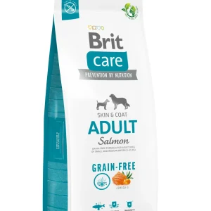 BRIT CARE Grain-free Skin&Coat, losos i krumpir, bez žitarica