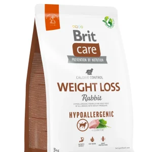 BRIT CARE Hypoallergenic Calorie Control Weight Loss, kunićevina i riža