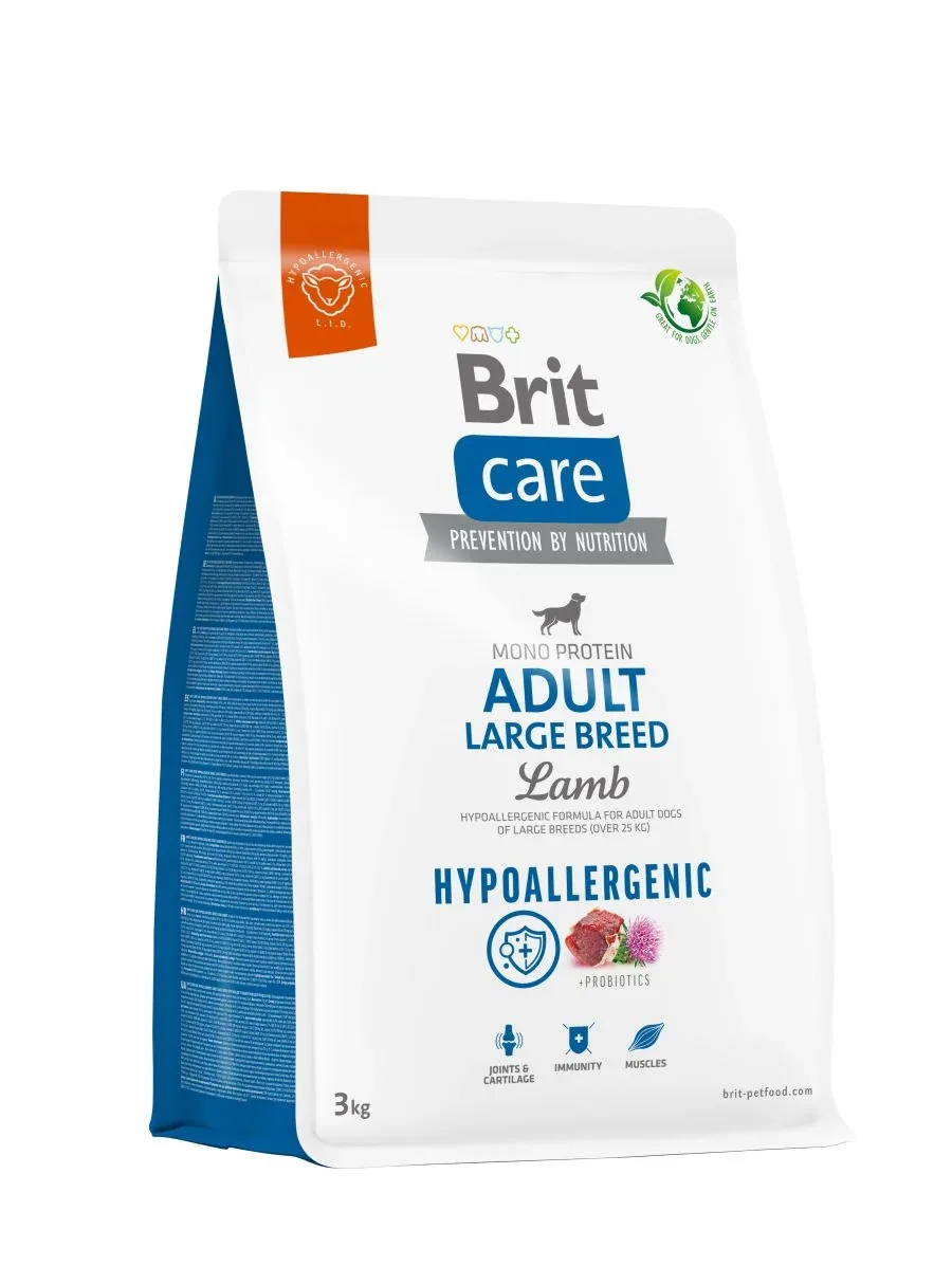 BRIT CARE Hypoallergenic Monoprotein Large Breed, janjetina i riža - Image 2
