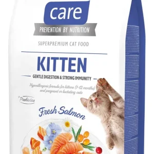 BRIT CARE KITTEN Gentle Digestion & Strong Immunity, losos, bez žitarica